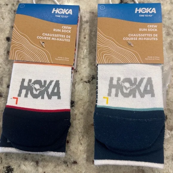 Hoka One One Underwear Socks Hoka Crew Run Sock Poshmark